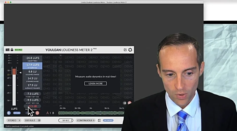 Set OBS Volume Perfectly with Youlean Loudness Meter!