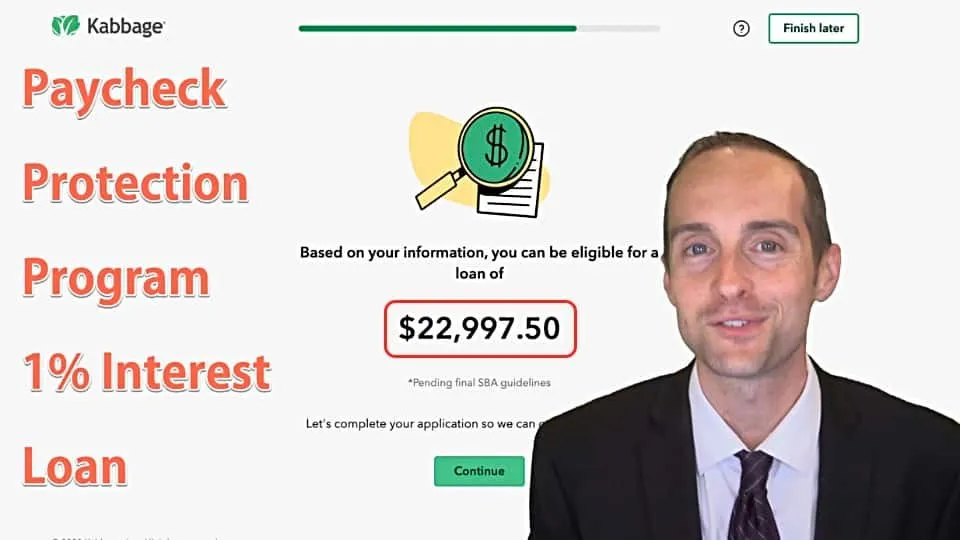 SBA Paycheck Protection Program Loan FAQ and Application Process with Kabbage — 2020 Stimulus Bill!