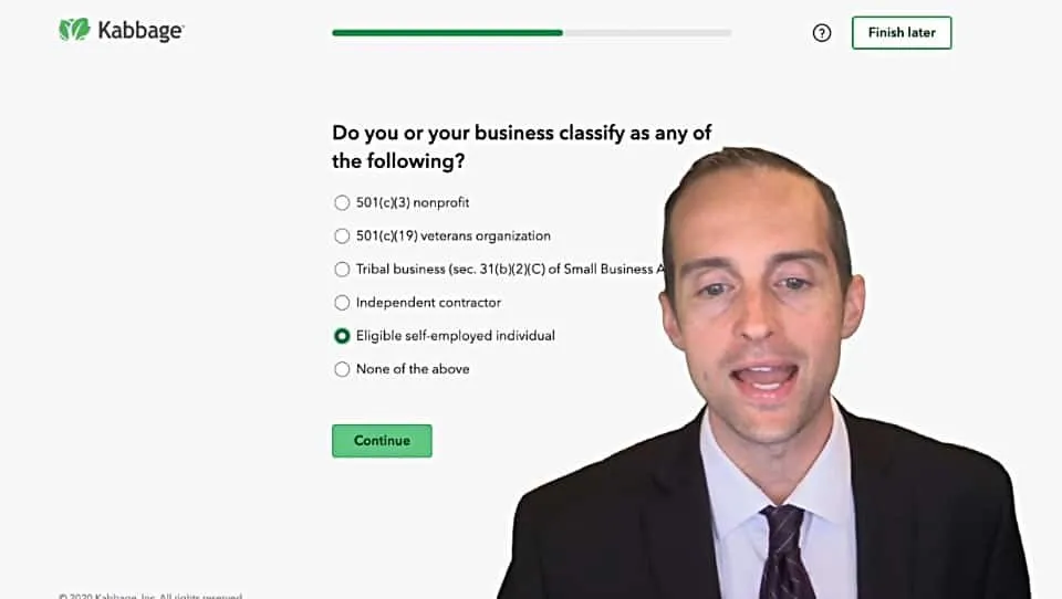 Kabbage application