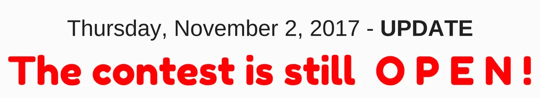Contest is still open - 2