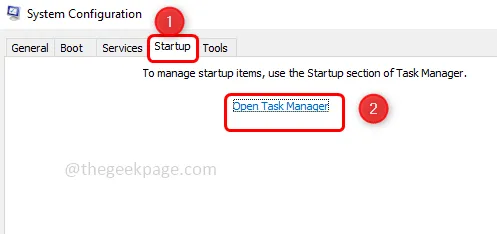 startup