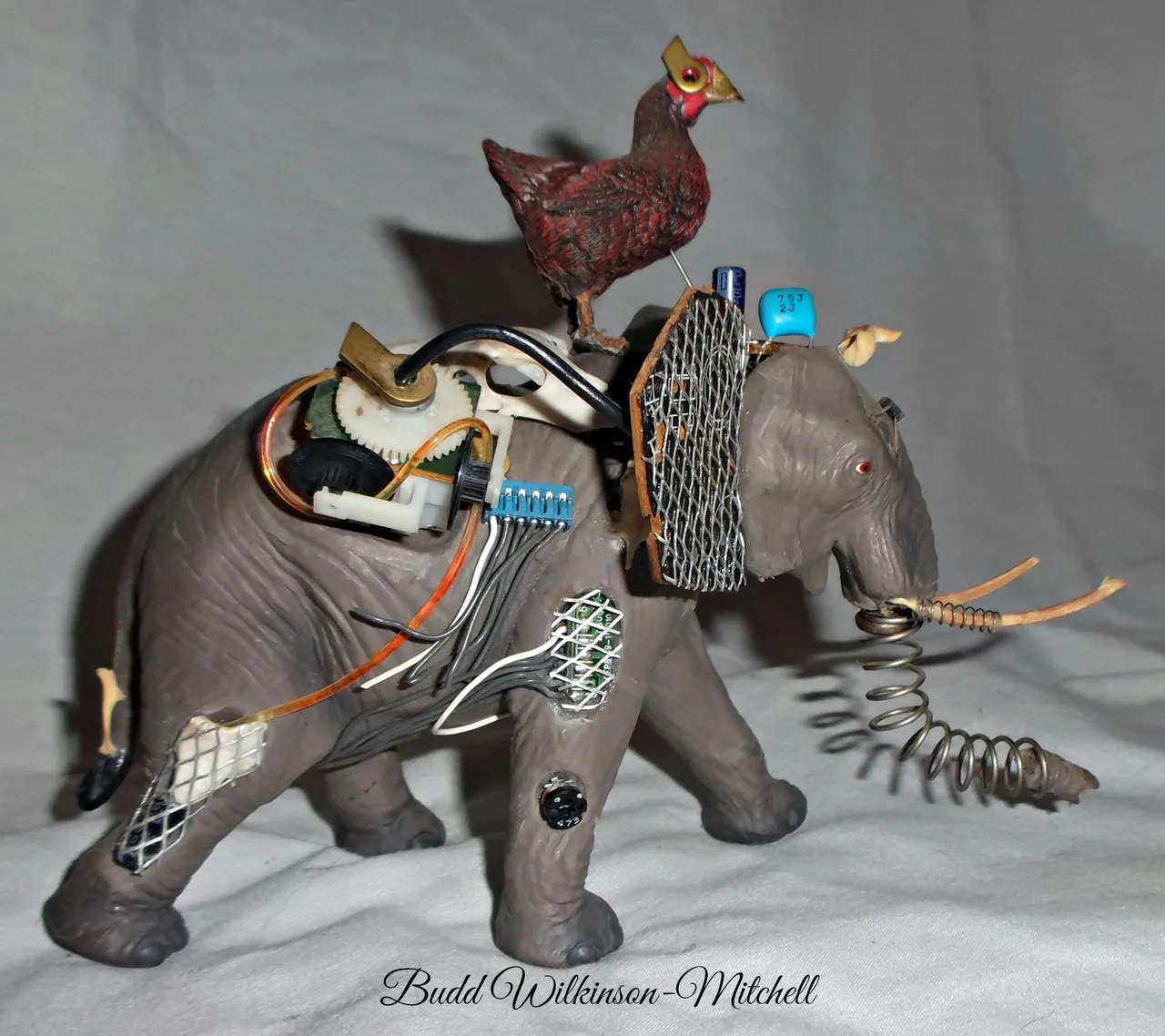 Future Farming in Amerca 2012 7x6x4 Inch Mixed Media Assemblage.jpg