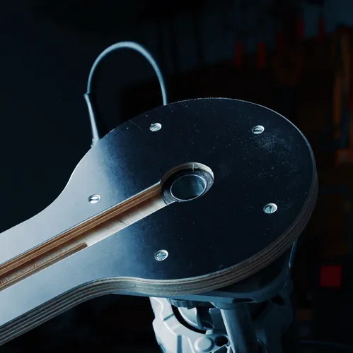 Milling compass - Mounting the router