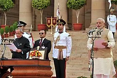 swearing in of Modi - 2014.jpg