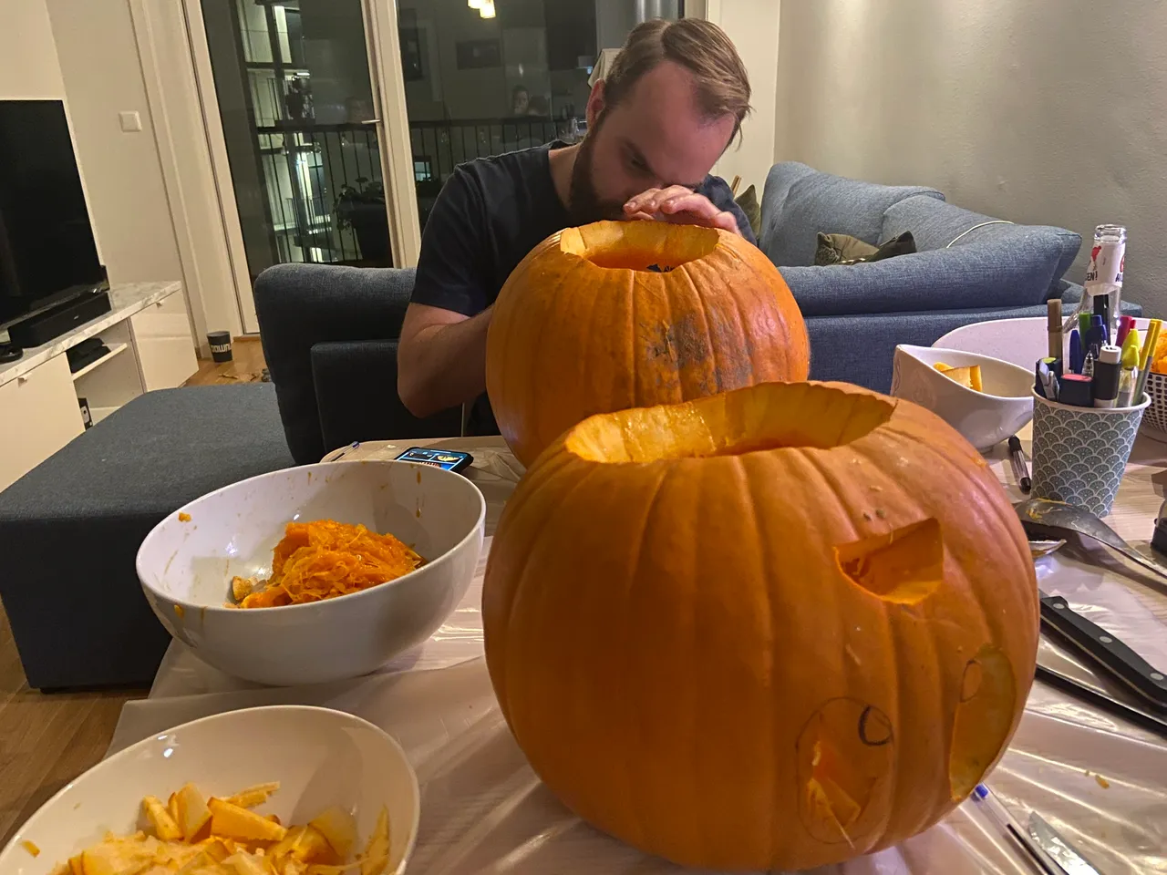 Carving time