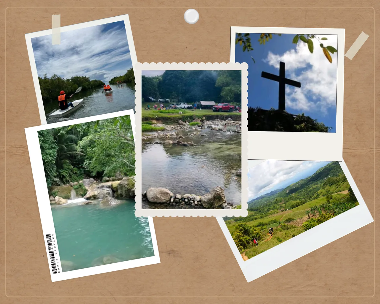 Brown Modern Nature Landscapes  Photo Collage.png
