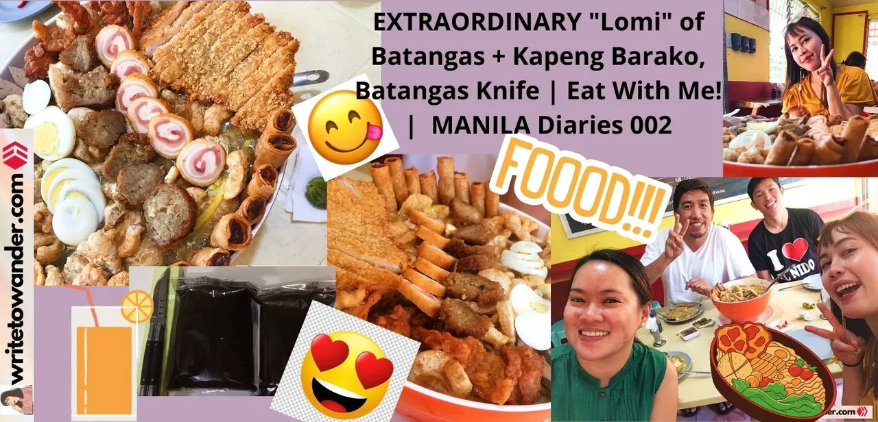 EXTRAORDINARY Lomi of Batangas + Kapeng Barako, Batangas Knife  Eat With Me!  MANILA Diaries 002.jpg