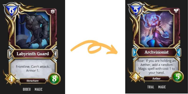 Labyrinth Guard => Archvisionist