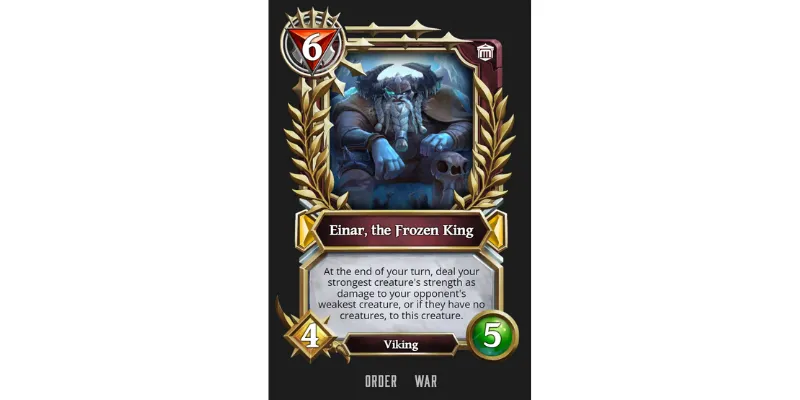 Einar, the Frozen King