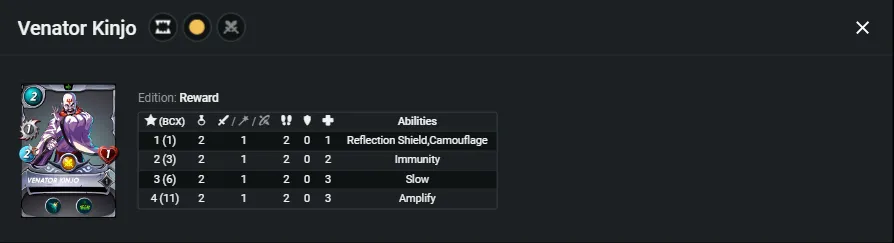 Venator kinjo_stats.png
