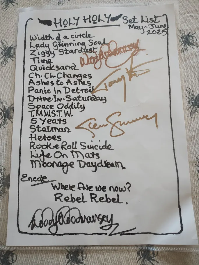 Set list