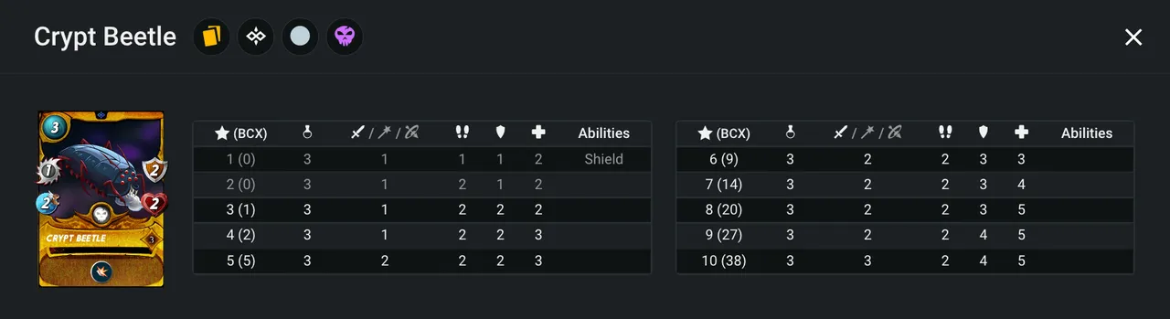 Crypt Beetle - Stats.png