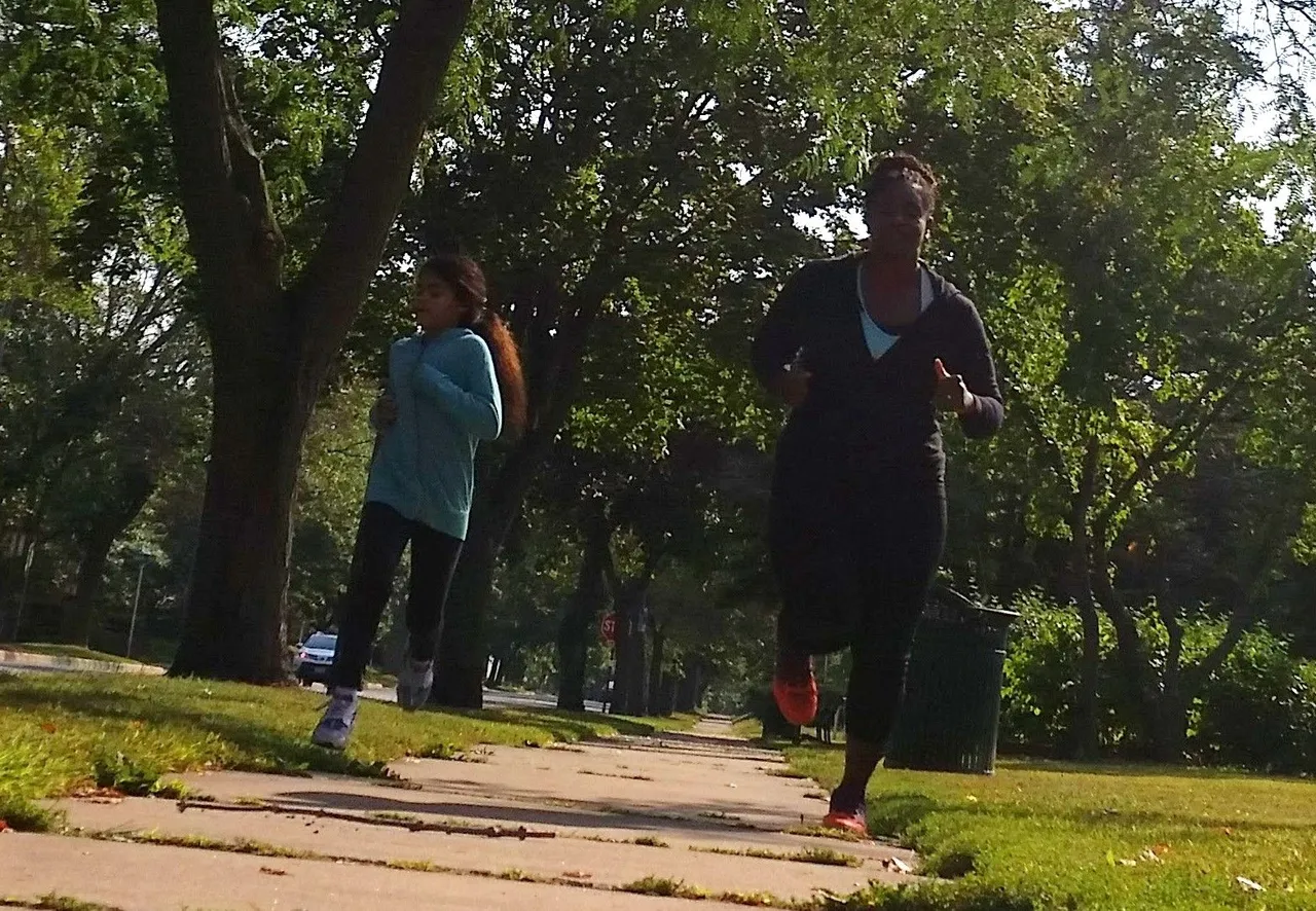 jogging with Amaya at the park.jpg