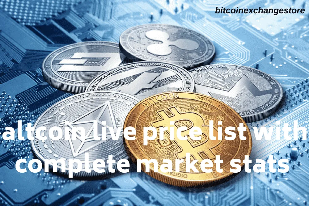 altcoin live price