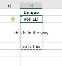 spill range dynamic arrays excel