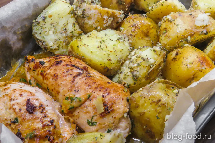 Chicken stuffed with cheese and Basil