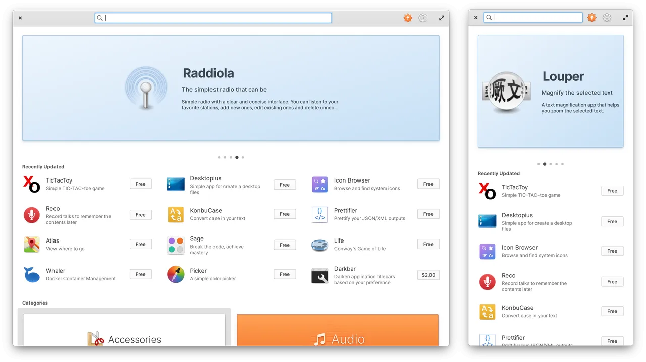 AppCenter із ElementaryOS 7