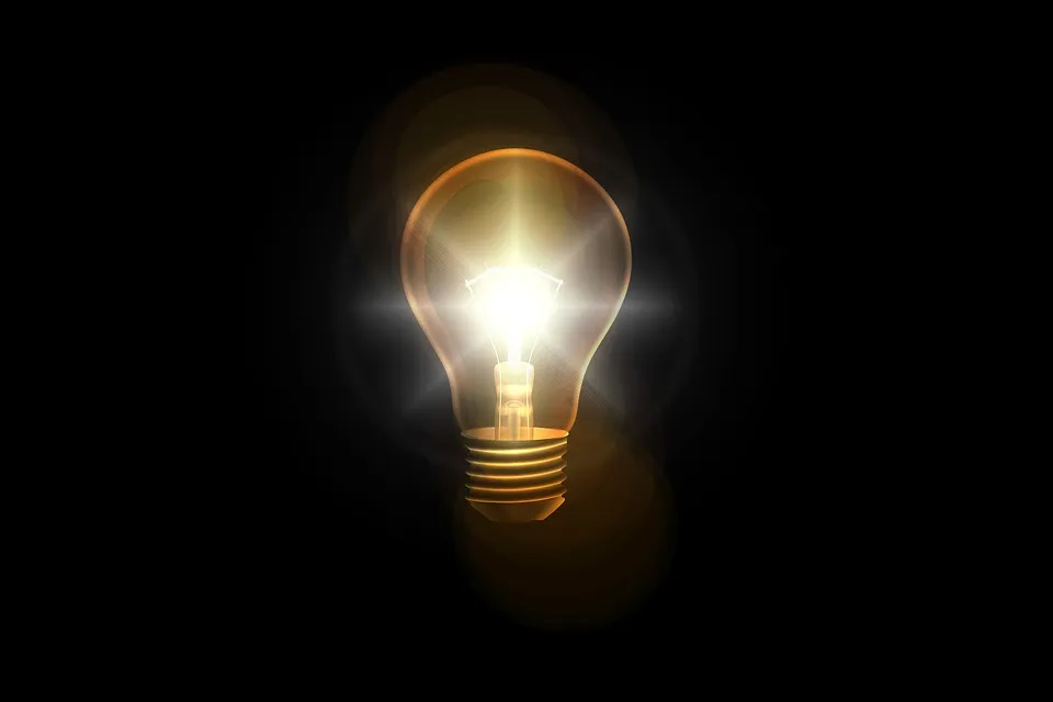 "Lightbulb, Think, Idea, Solution, Problem Solution"