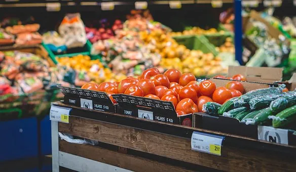 Grocery Store, Supermarket, Vegetable