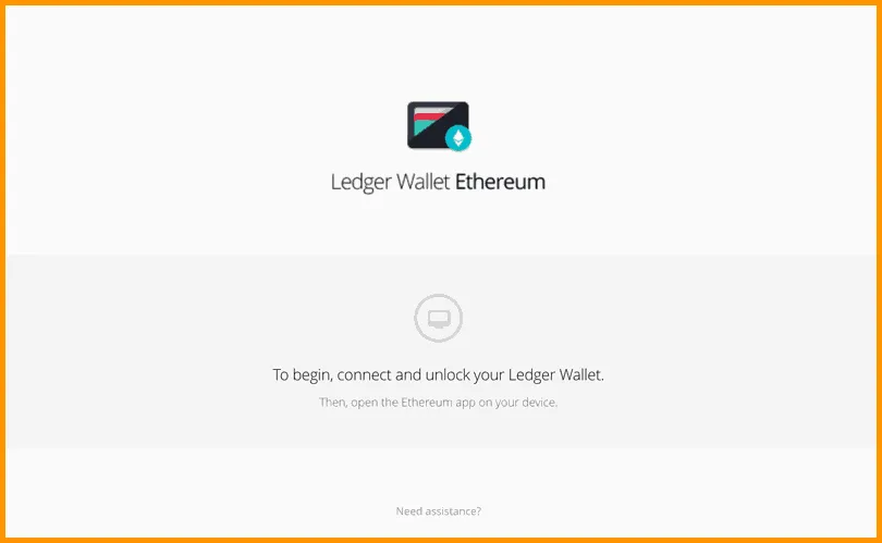 Transfering Ethereum To A Ledger Nano S