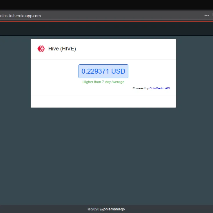 Coin Alerts