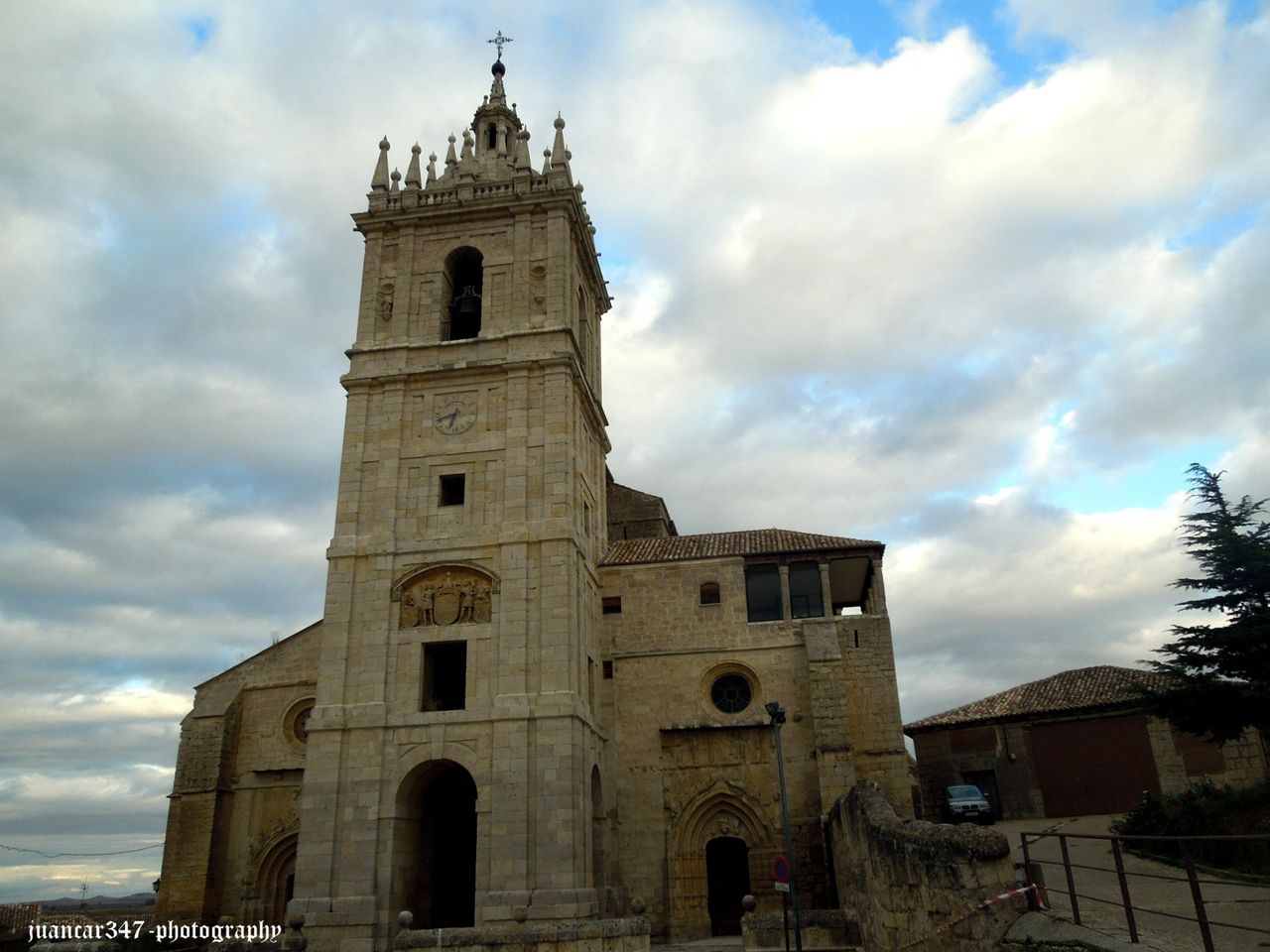 Gothic church of San Hipolite, with later modifications