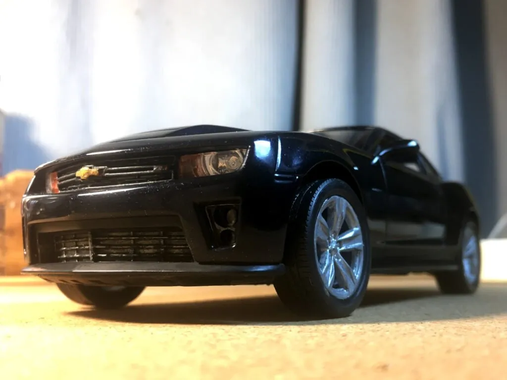 Camaro ZL1 scale model