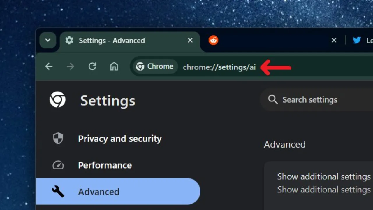 Advanced-in-Chrome