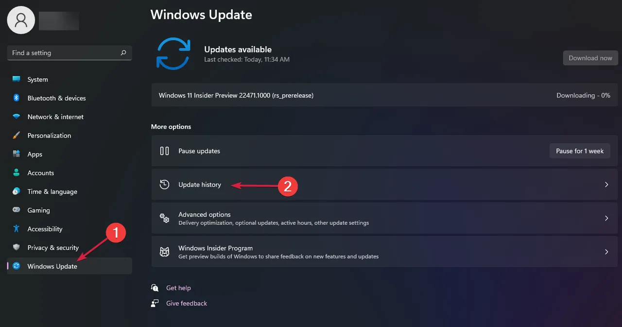 update-history-w11
