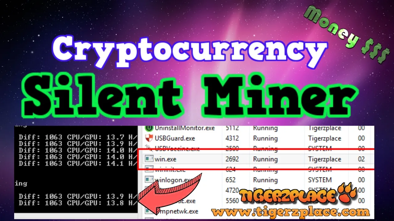 How to make any Cryptocurrency Silent Miner -- Minergate Miners 2019.jpg