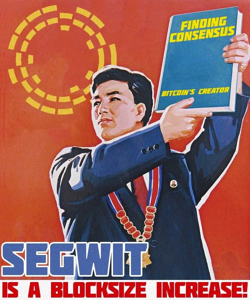 segwit - it is a block size increase