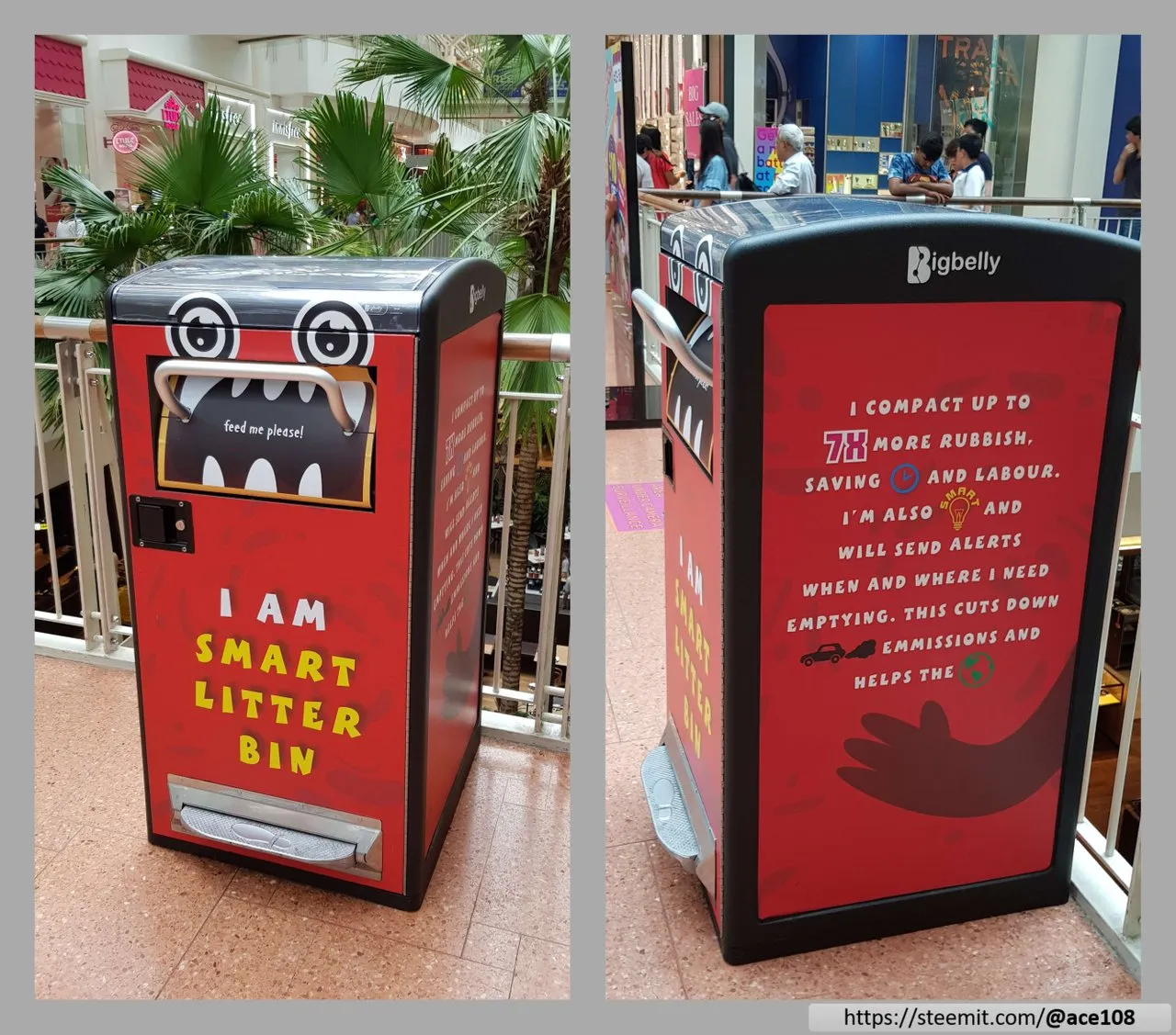 Jurong Point Rubbish Bin