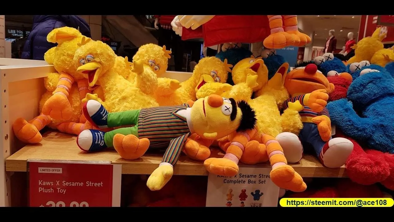 Sesame street plush