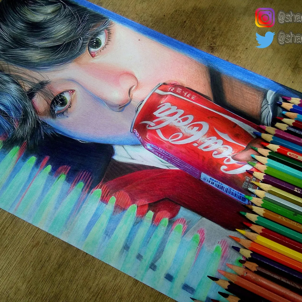 Kim taehyung drawing 😝(give me tips about how i can improve my drawings) |  BTS Amino