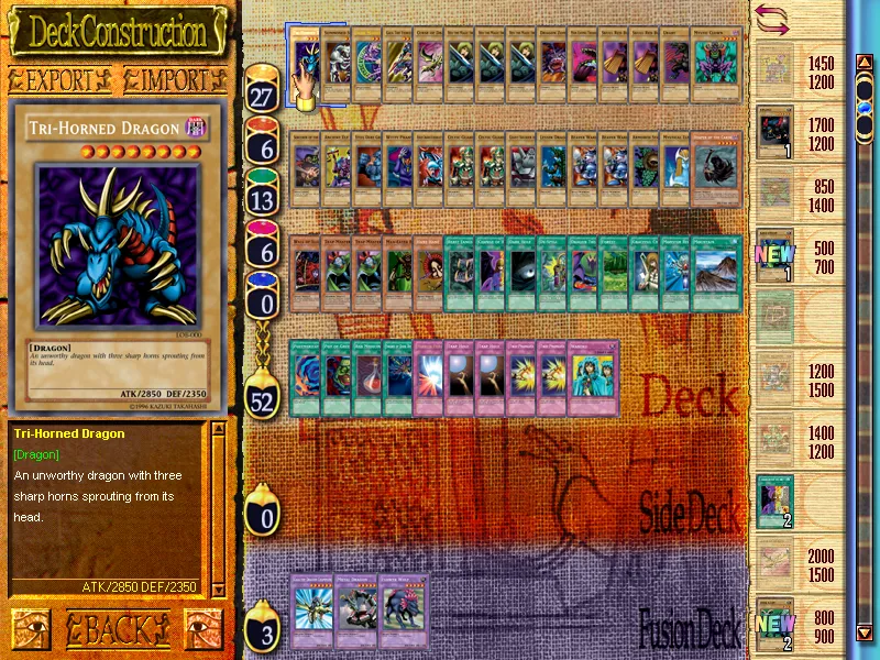 unlock all cards yu gi oh power of chaos