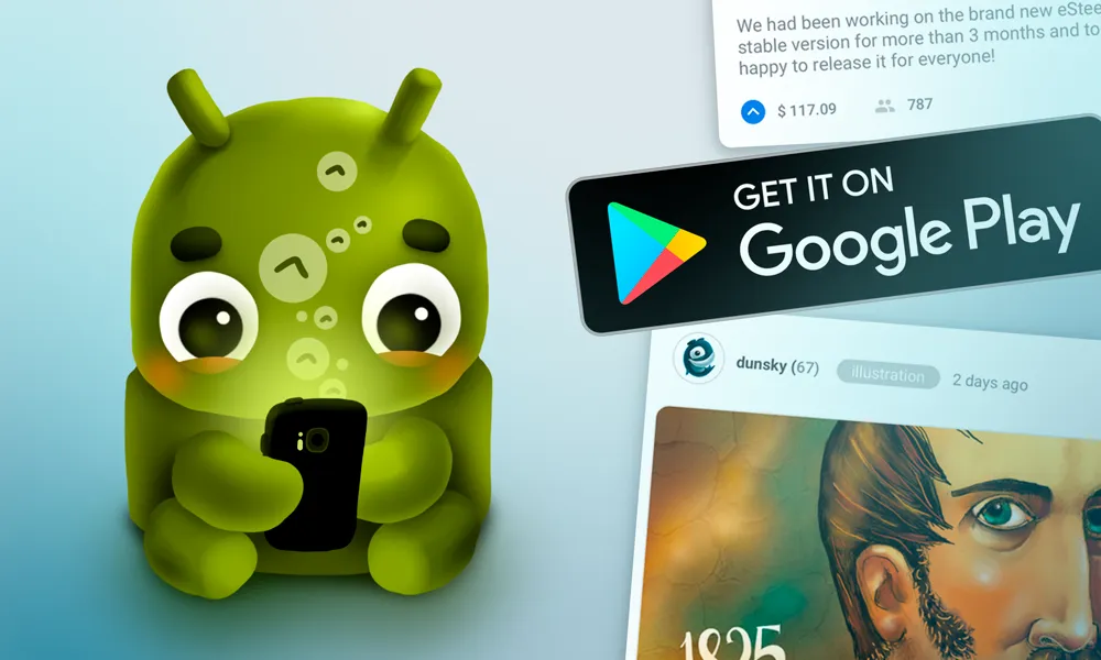 Android alpha post image cover