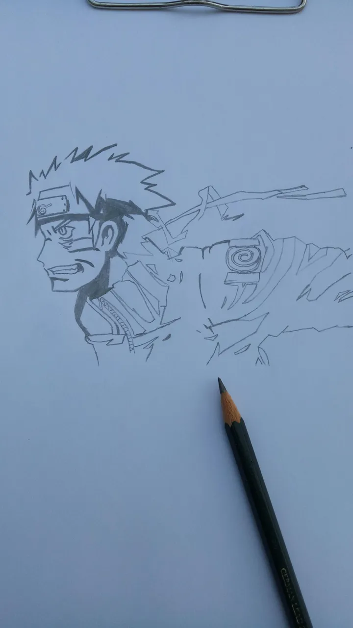 Re-Drawn Naruto Pencil Shading — Steemit