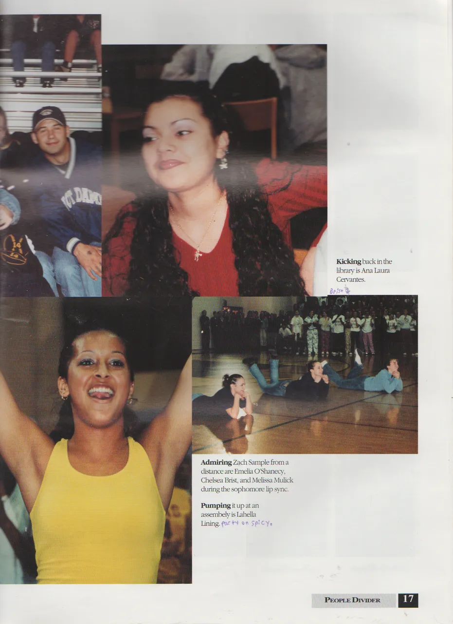 2000-2001 FGHS Yearbook Page 17 Spicy.png