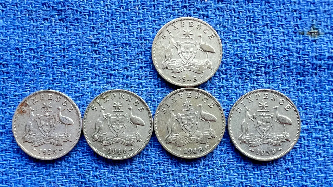 1935-1946-1948-1959- AUSTRALIAN SIXPENCE- FRONT.JPG