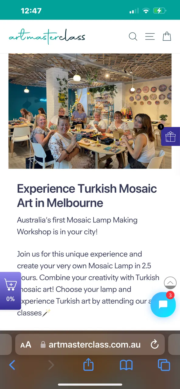 Mosaic Classes in Melbourne  Mosaic Workshop Booking, Prices – Art Masterclass 2.png