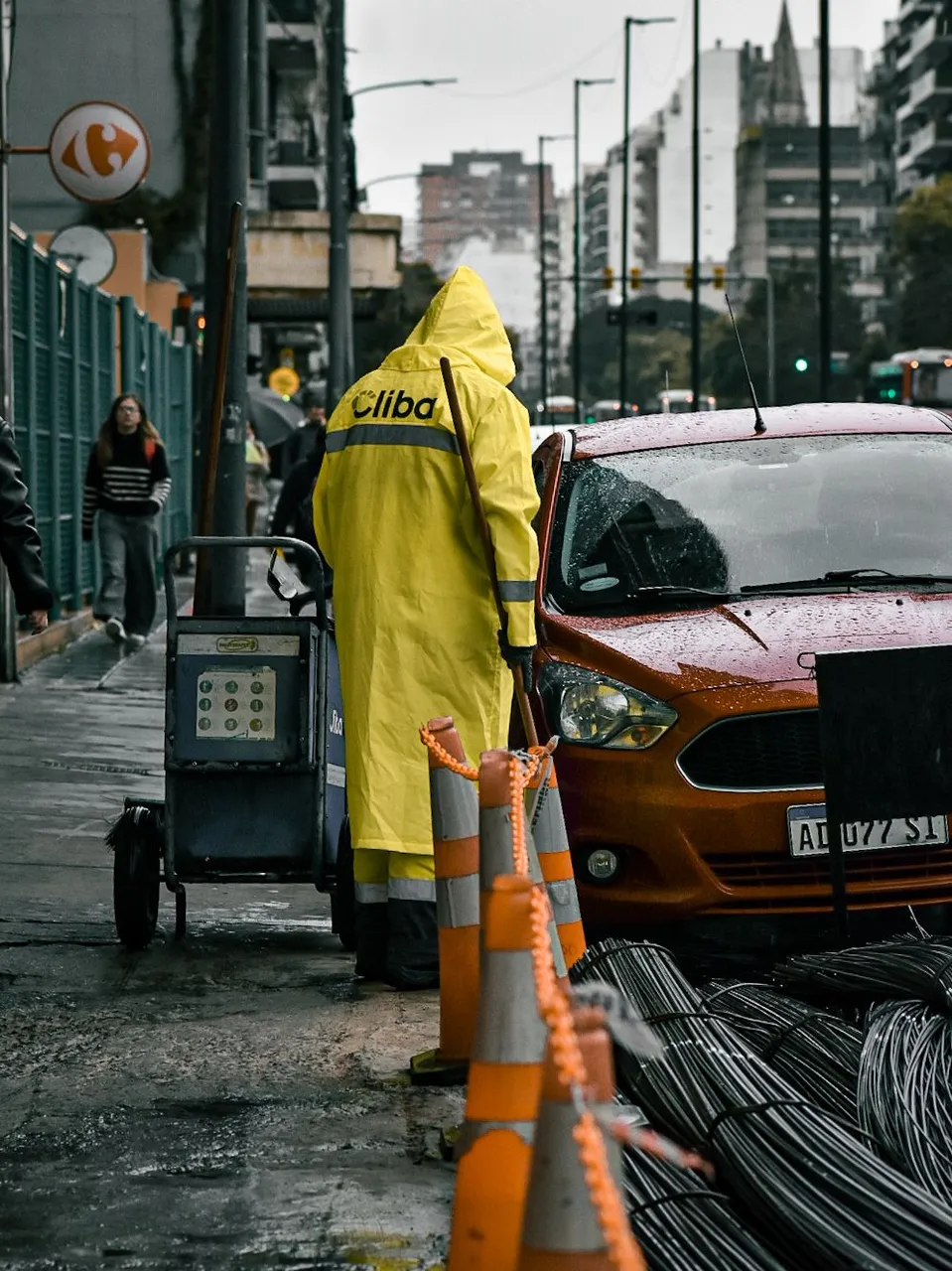 Rainy Saturday - Street Photography.