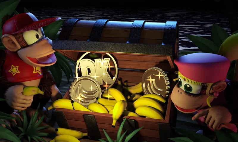 Image result for dkc2 title screen