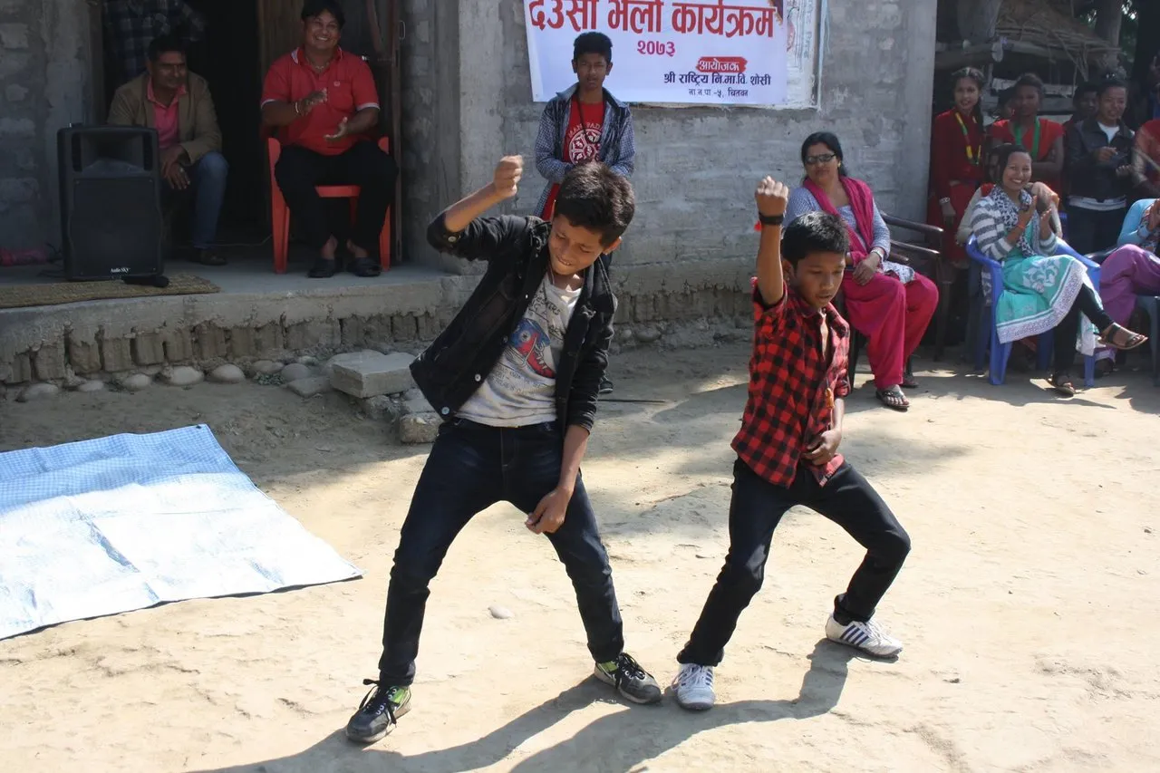 Bolywood movies are incredibly popular in all Nepal. This is the reason why all the youngsters love modern dances.