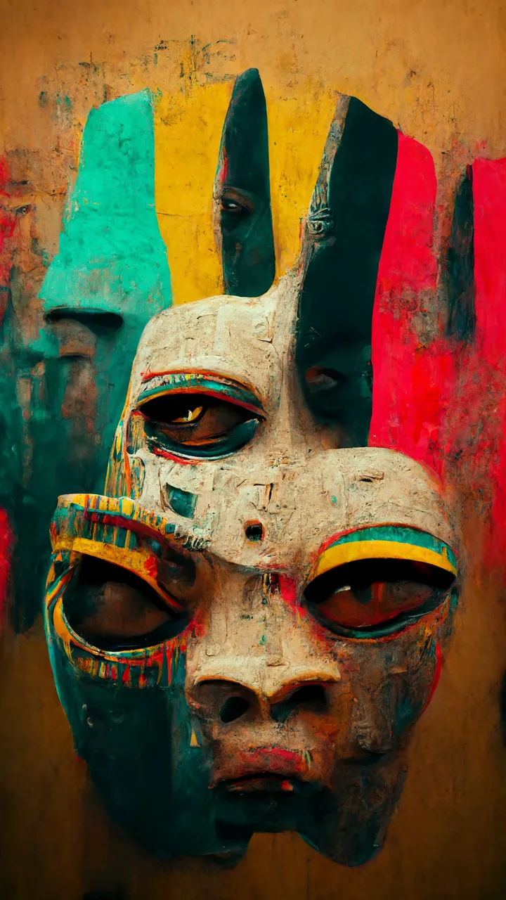 55d62b55_cdfc_44ce_a57f_22c6cbb7efcd_aeaeae_african_masks_highly_detailed_painting_by_jean_michel_basquiat_octane_render_4k_psychodelic_color_pa