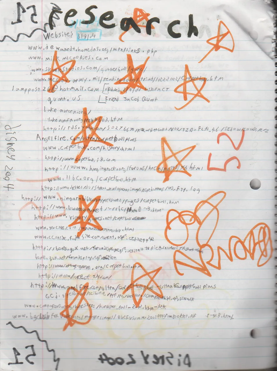 2004-01-29 - Thursday - Carpetball FGHS Senior Project Journal, Joey Arnold, Part 02, 96pages numbered, Notebook-50.png