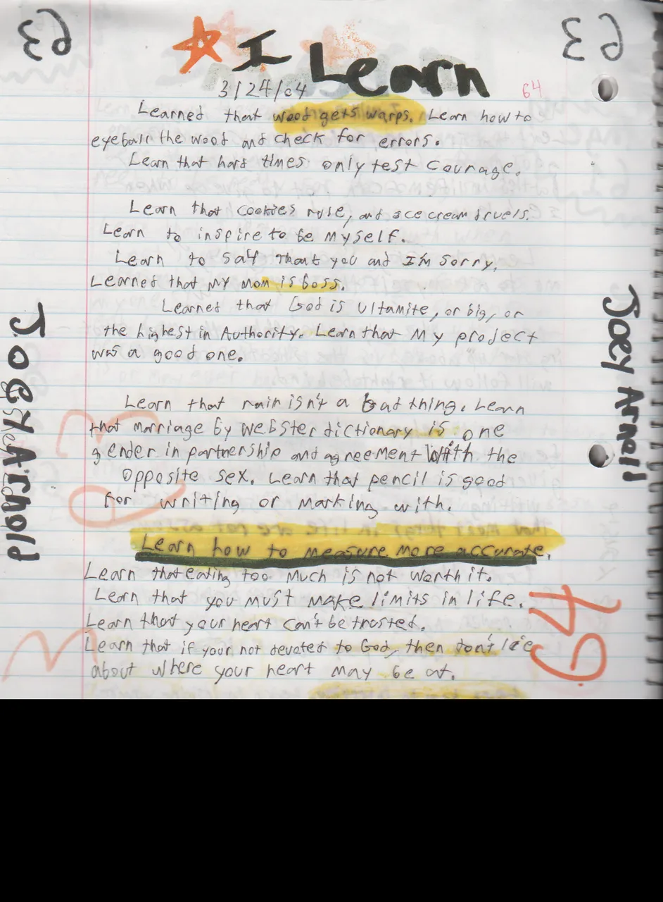 2004-01-29 - Thursday - Carpetball FGHS Senior Project Journal, Joey Arnold, Part 02, 96pages numbered, Notebook-62.png