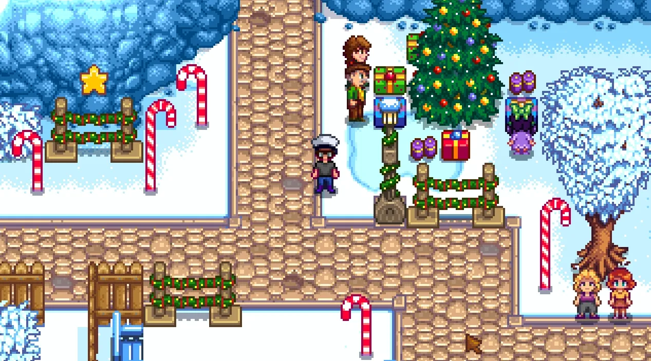 Image result for stardew valley winter"