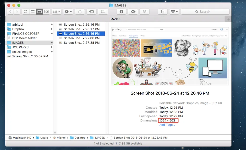 How to Easily Batch Resize your Images on a Mac!