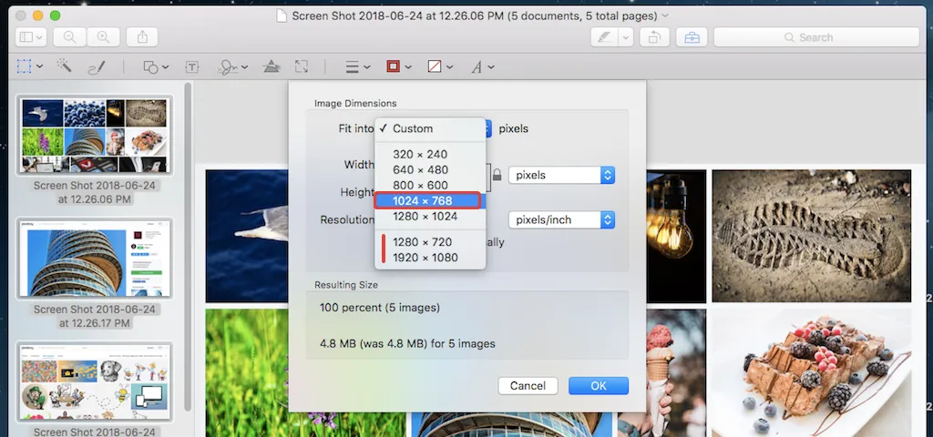 How to Easily Batch Resize your Images on a Mac!