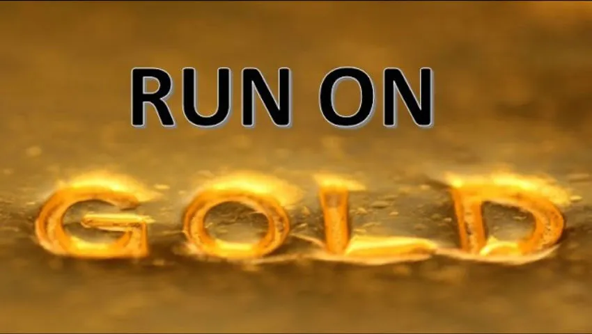 When the Run On Gold & Silver Begins Planet Wide